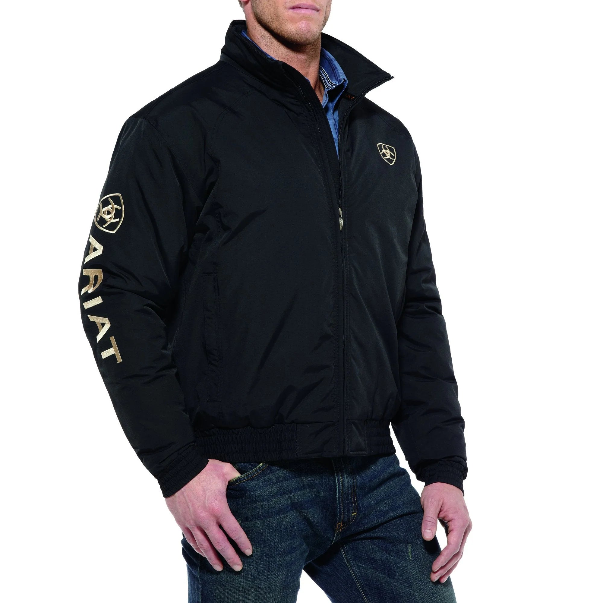 Ariat Mns New Team Jacket Black - End of Summer Sale