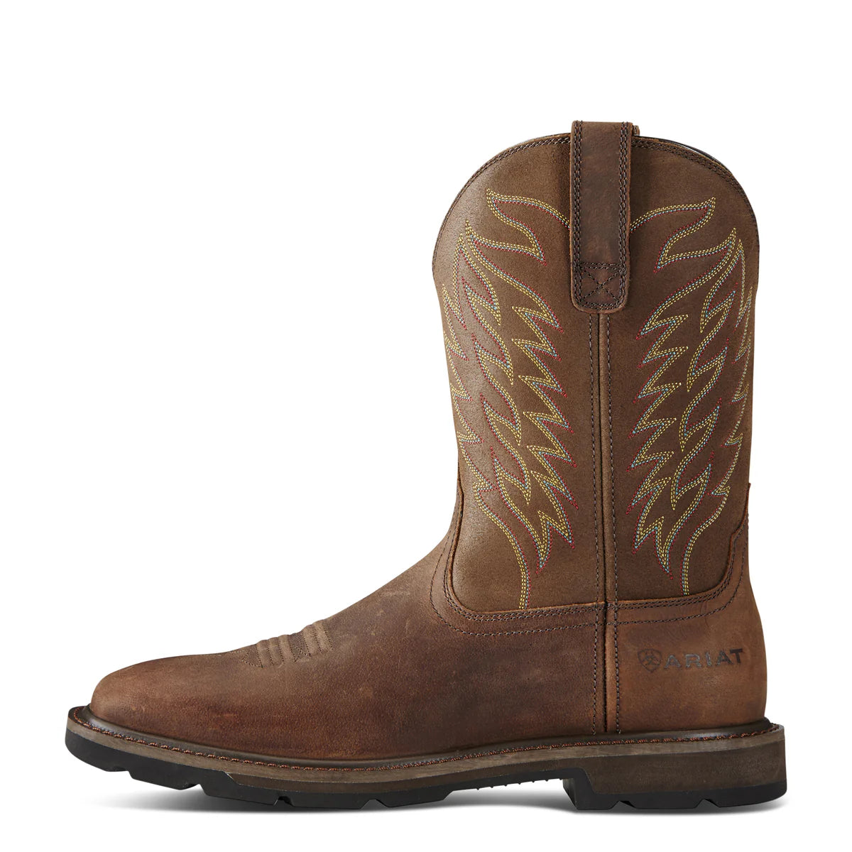 Ariat Mns Groudbreaker Wide Square Toe Steel Toe