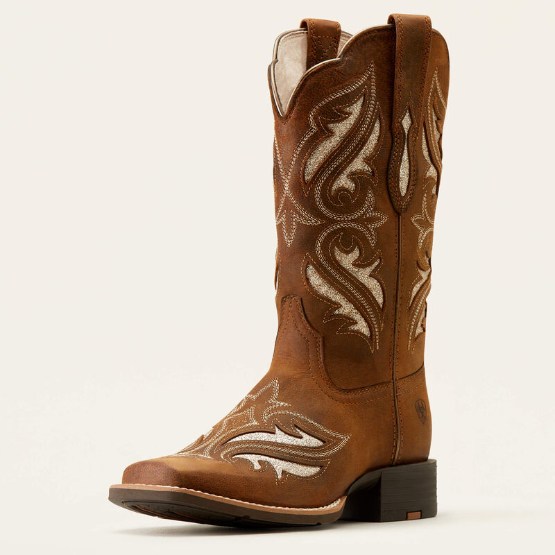 Ariat Wms Round Up Bliss Sassy Brown