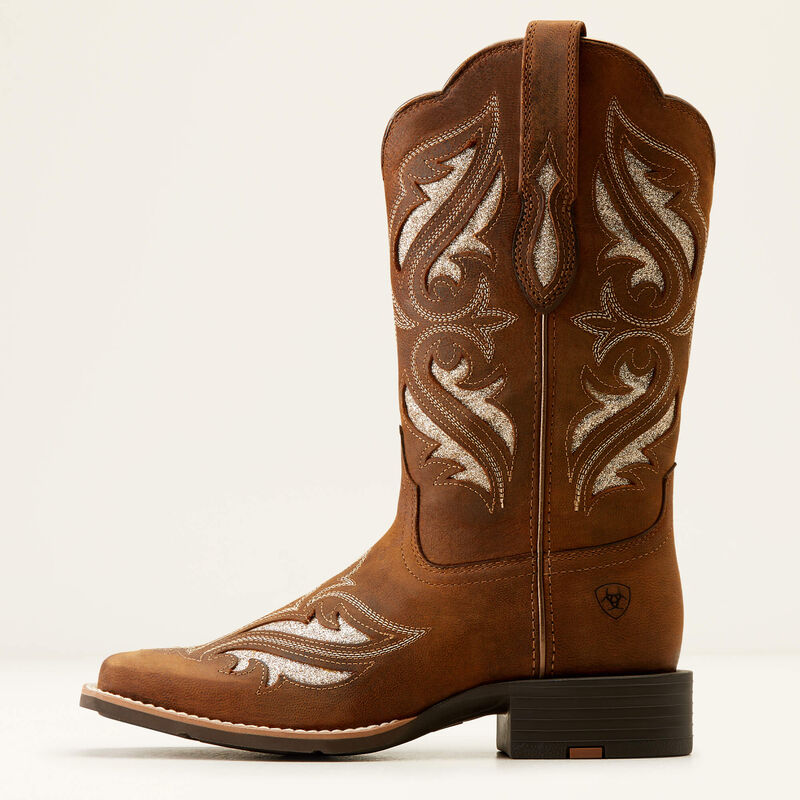 Ariat Wms Round Up Bliss Sassy Brown