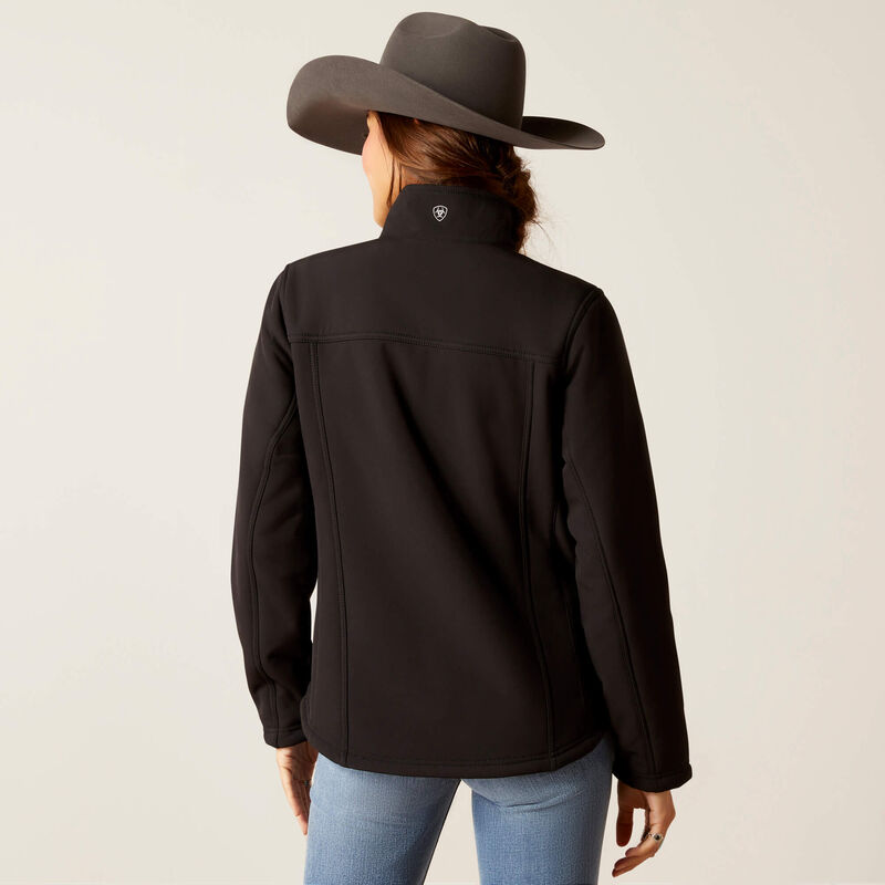 Ariat Wms Berber Back Softshell Jacket Black