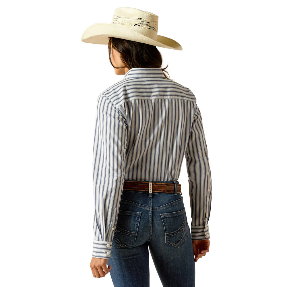 Ariat Wms WR Kirby LS Shrit Baja Stripe