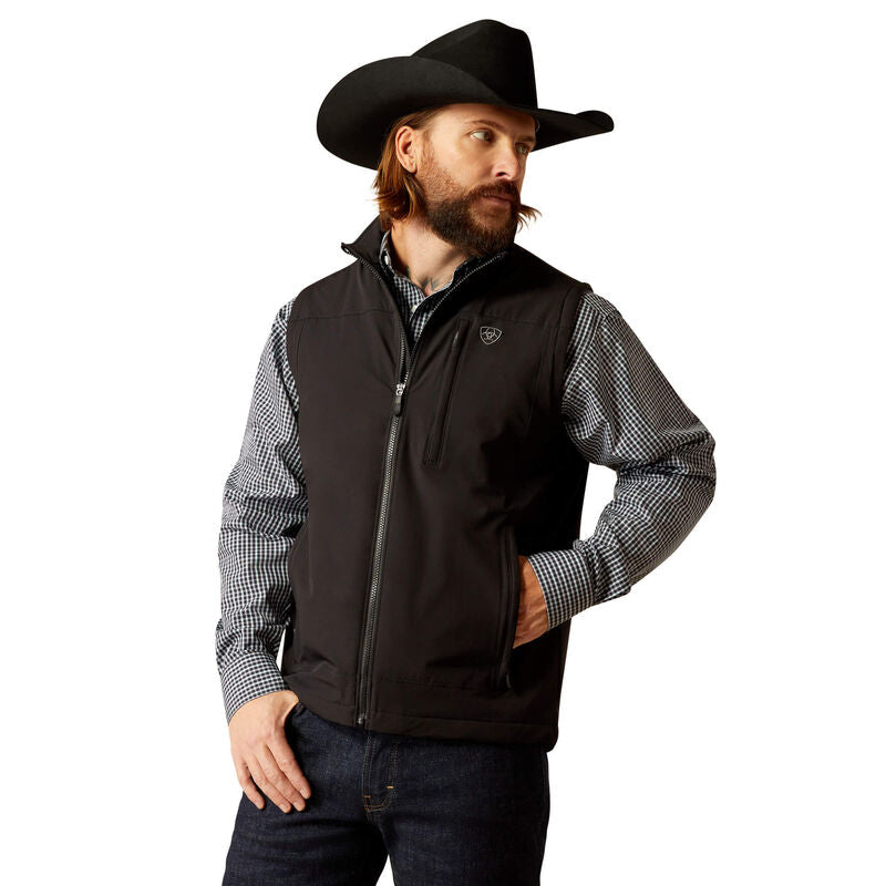 Ariat Mns Poineer Vest Black