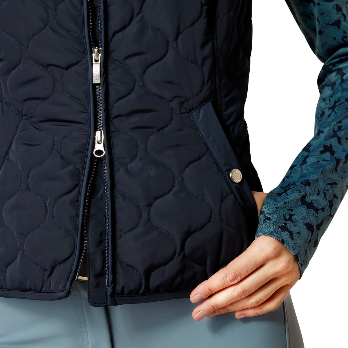 Ariat Wms Ashley 2.0 Insulated Vest Navy Eclipse