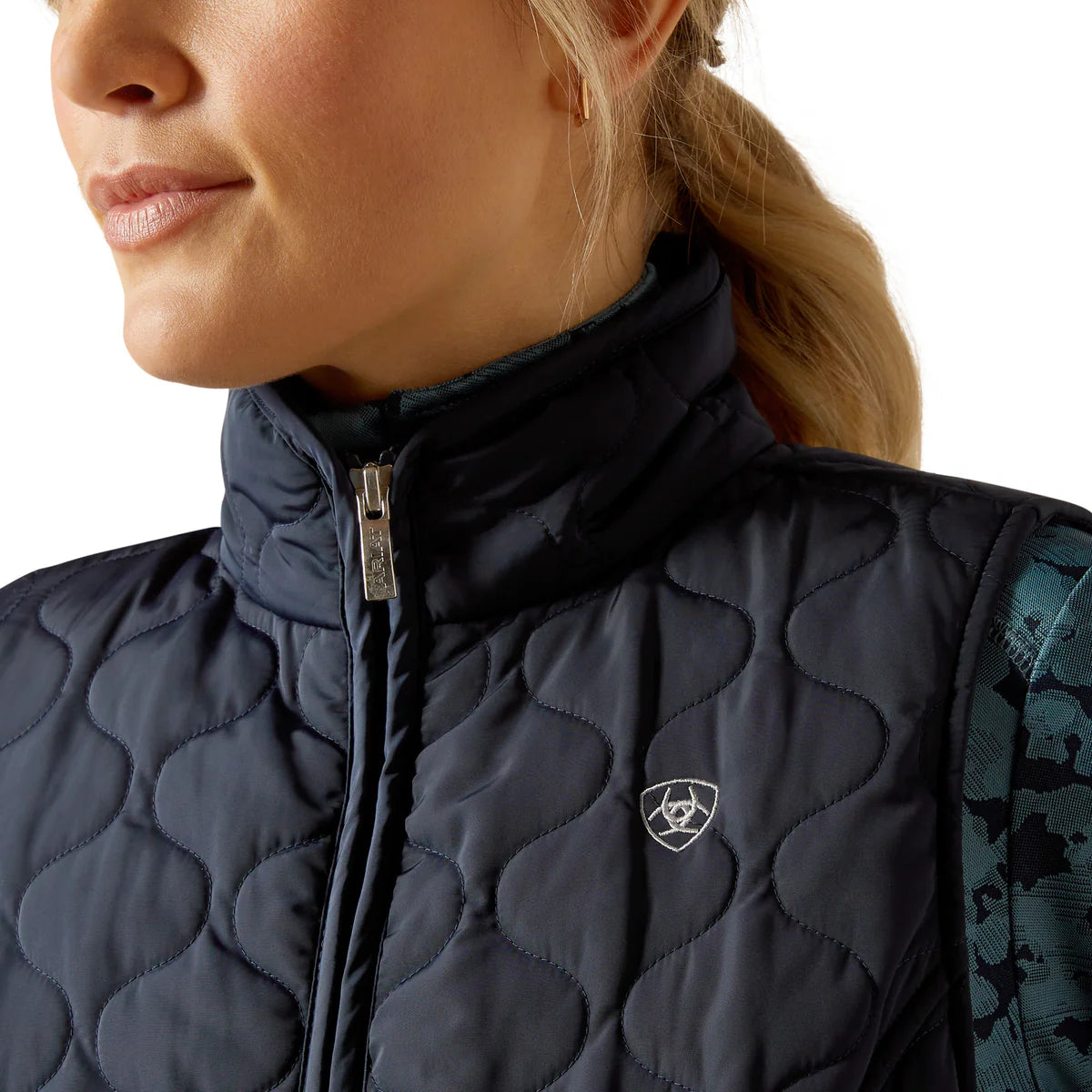 Ariat Wms Ashley 2.0 Insulated Vest Navy Eclipse