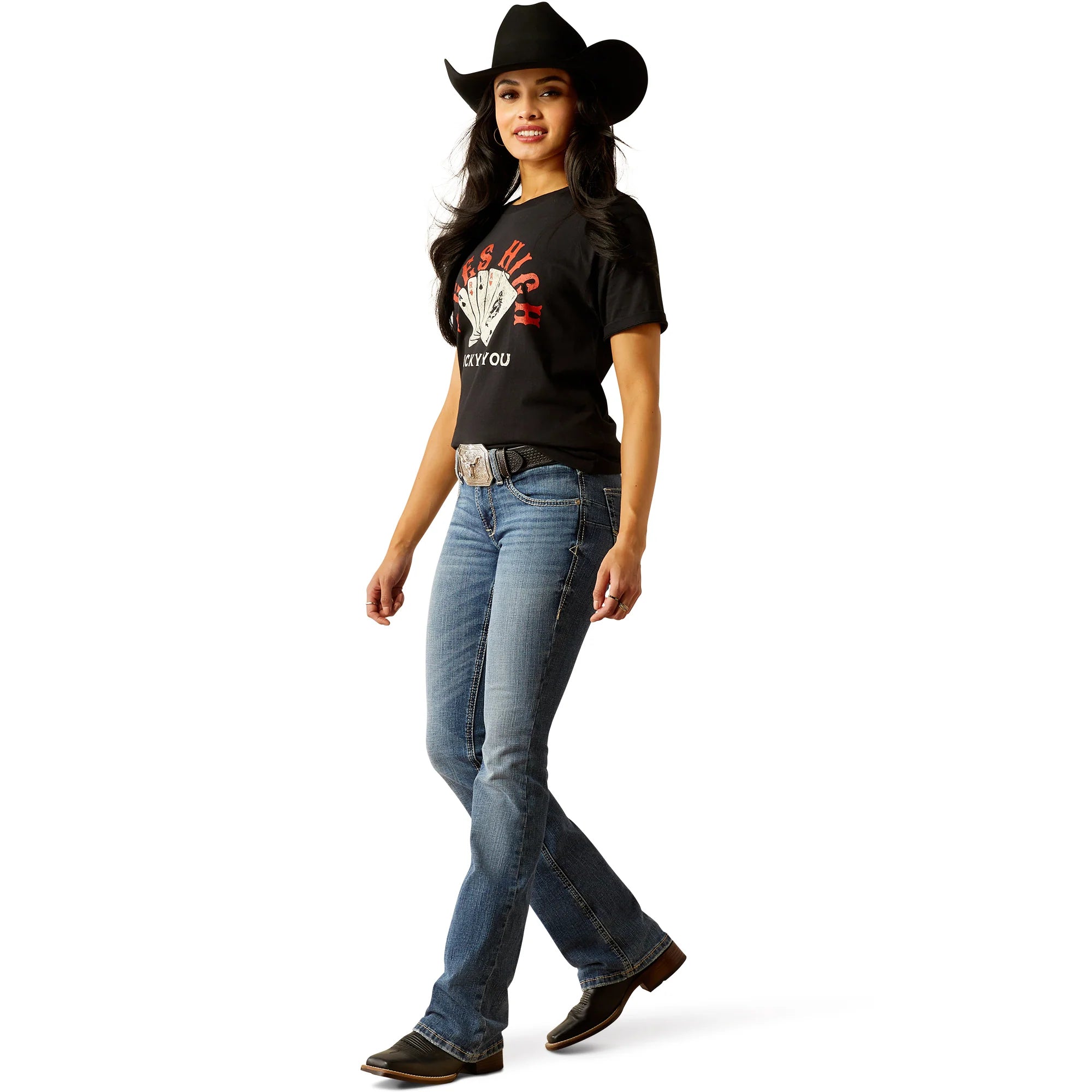 Ariat Wms Perfect Rise Boot Cut Brittany Indianna