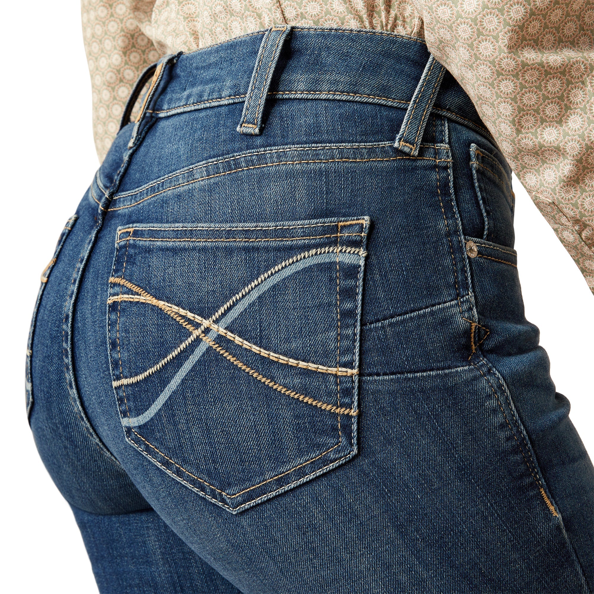 Ariat Wms High Rise Boot Cut Jessica Athena