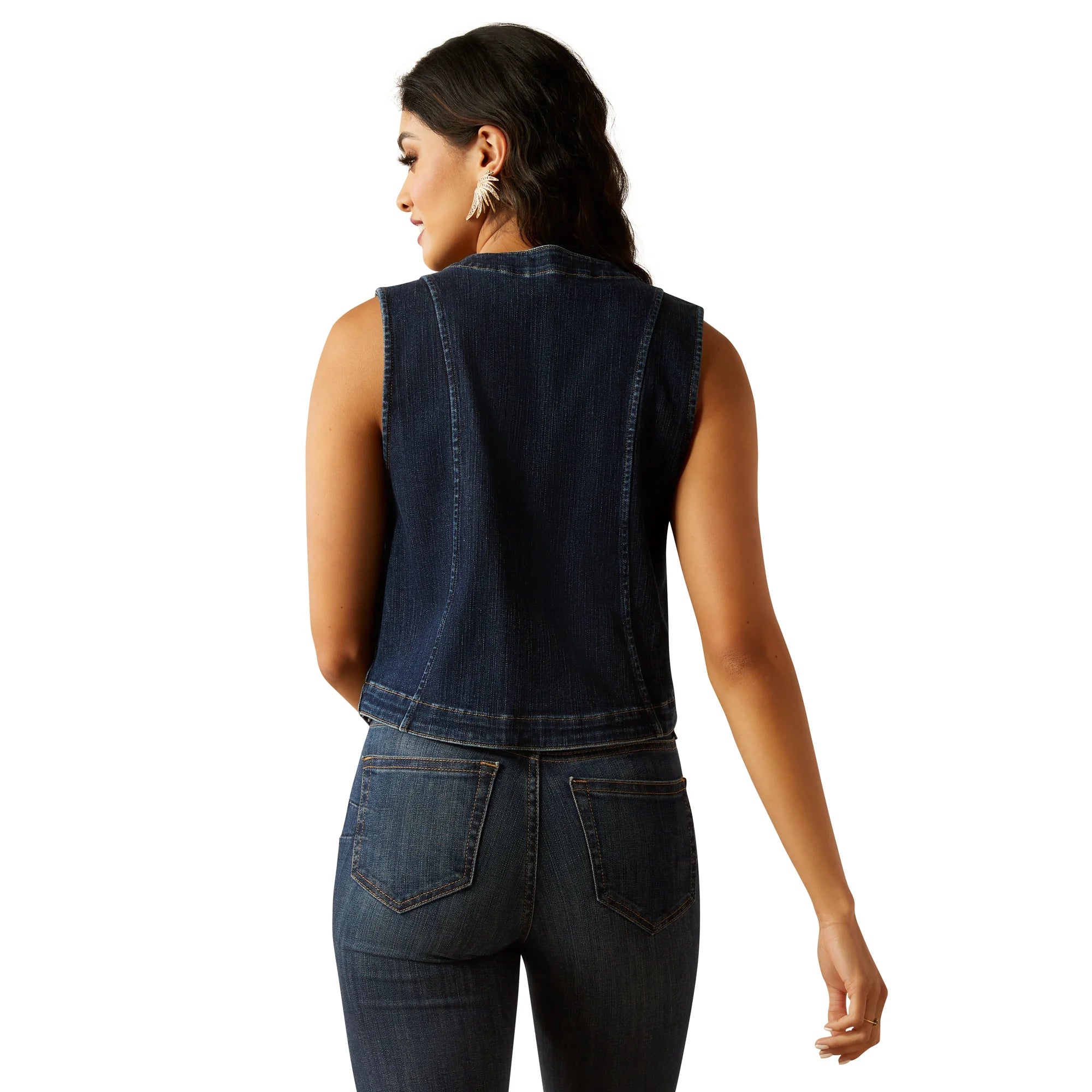 Ariat Wms Tailored Vest Midnight