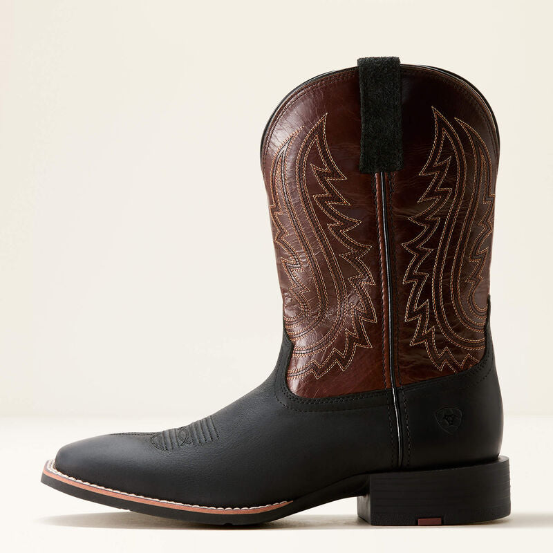 Ariat Mns Sport Big Country Basic Black/Mahogany