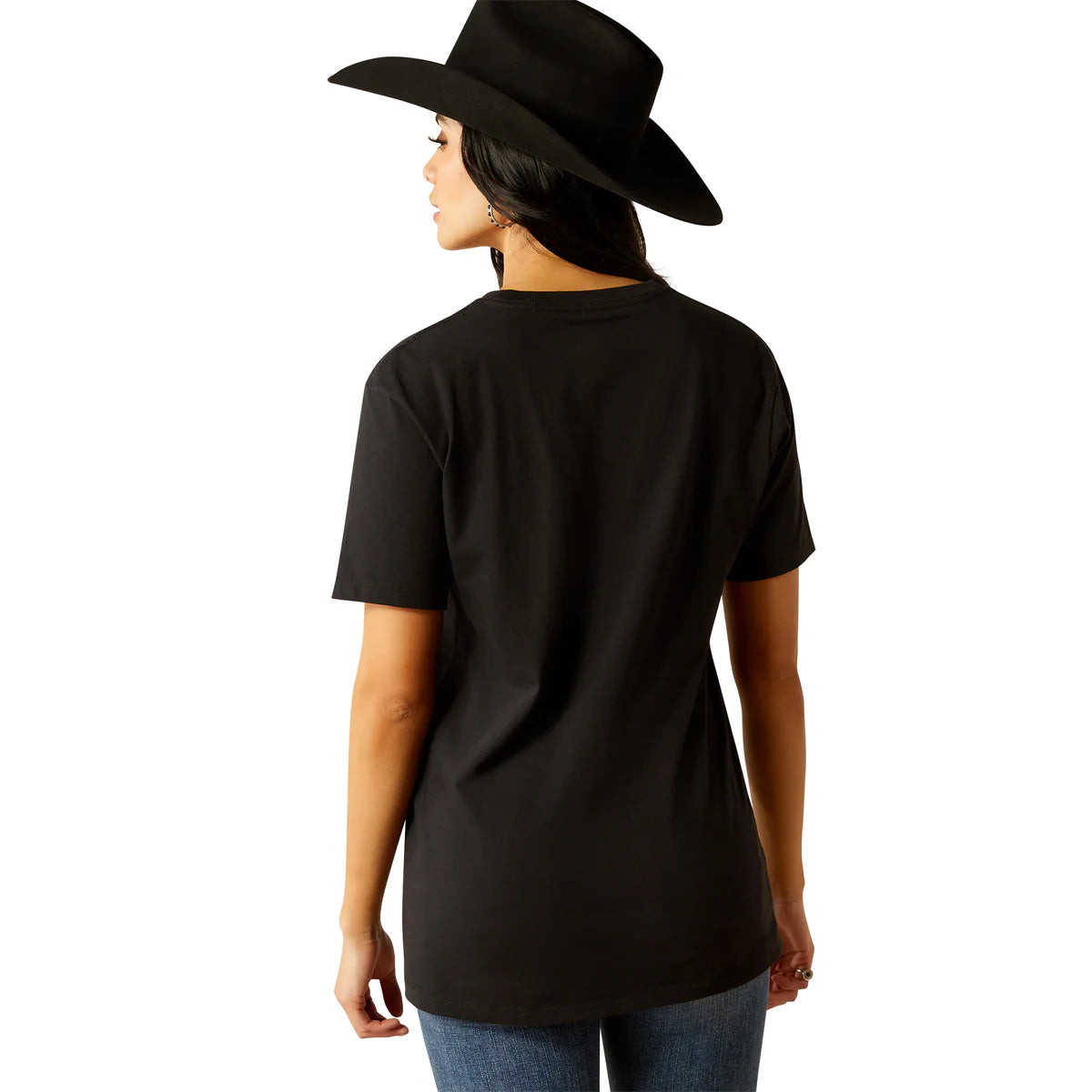 Ariat Wms Ace of Spades SS Tee Black