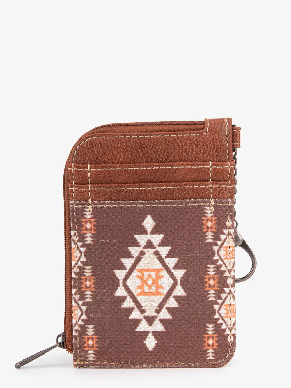 Wrangler Southwestern Art Print Mini Zip Card Case - End of Summer Sale