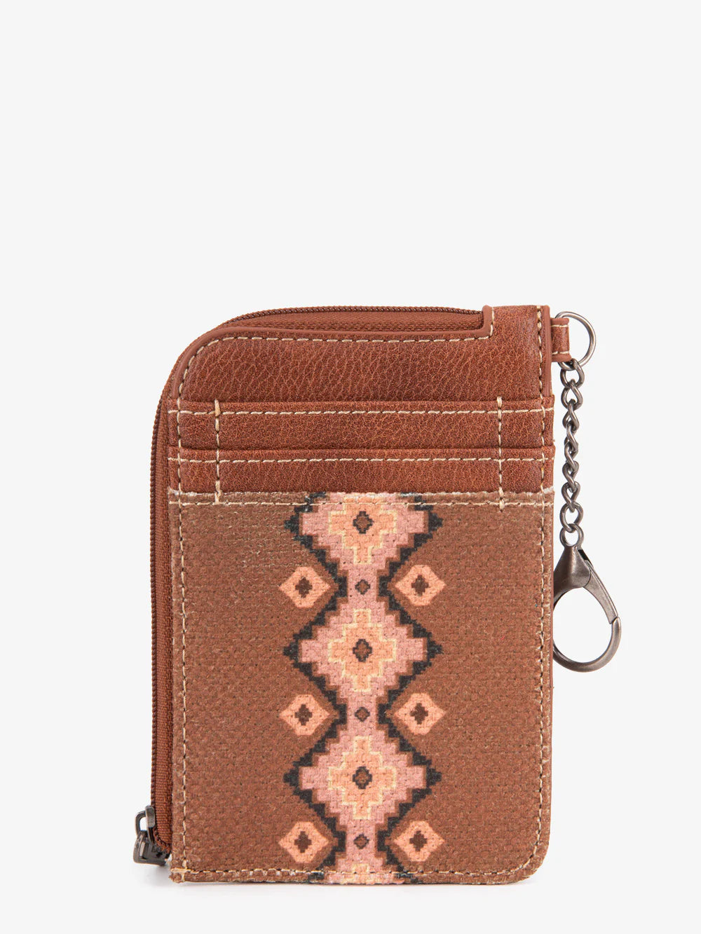 Wrangler Southwestern Art Print Mini Zip Card Case - End of Summer Sale