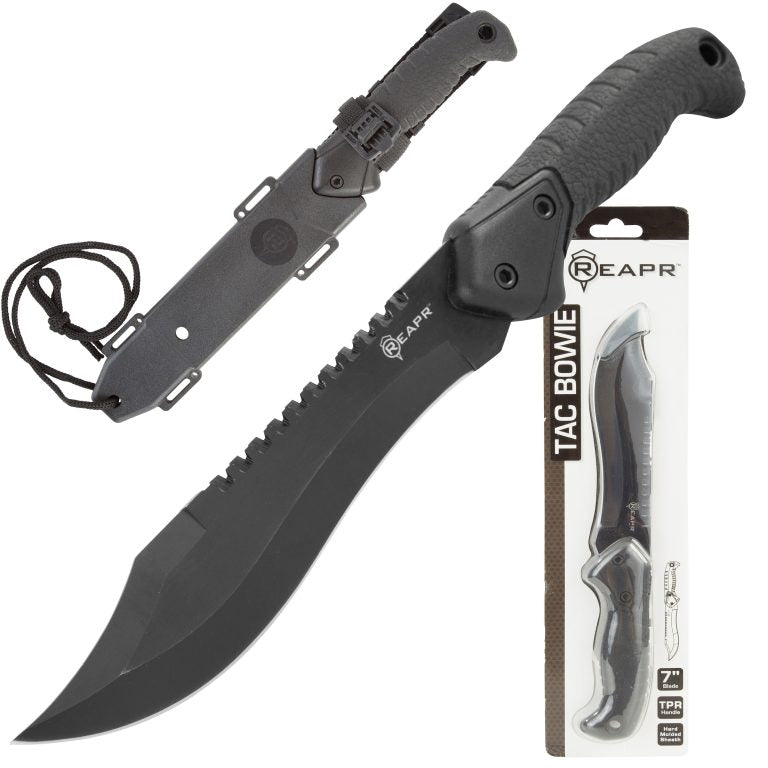 Reaper Tac Bowie Knife 7in with Sheath