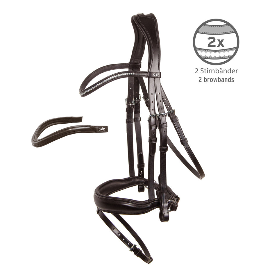 Schockemohle Sports Bridle - Stanford Wide