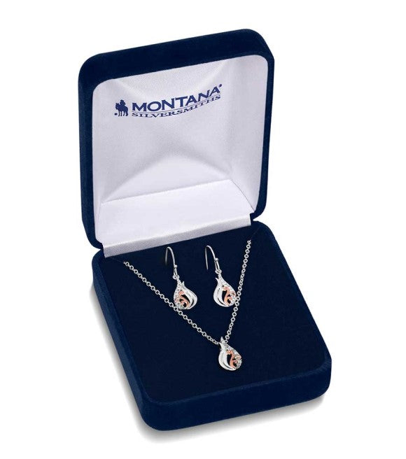 Montana Silversmith Whisps of Elegance Crystal Jewellery Set