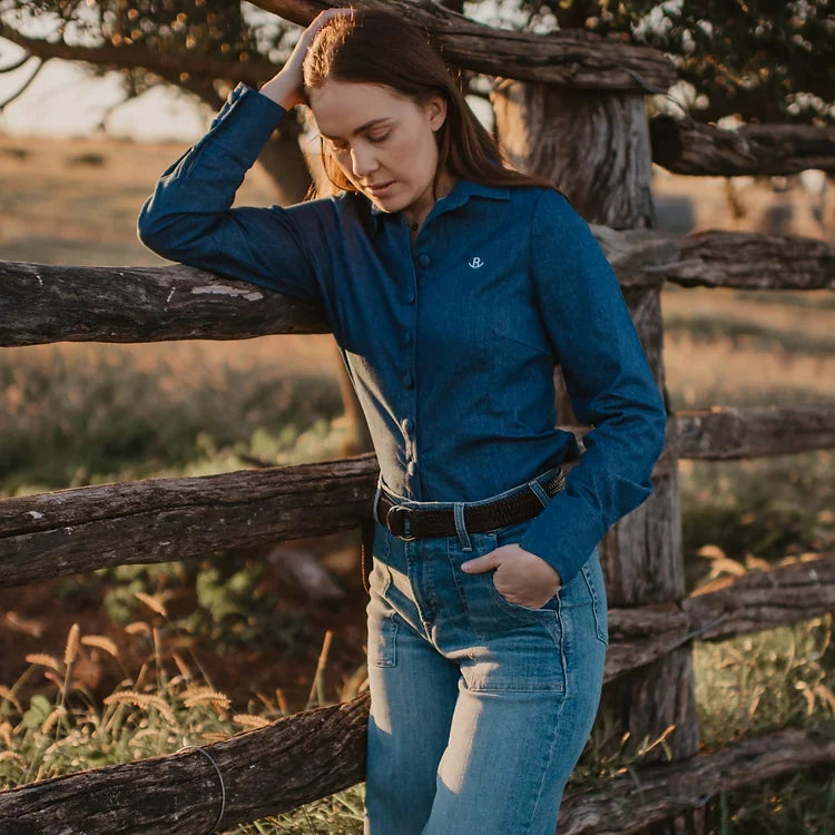 Reba Country Clothing - Denim Dark Gal