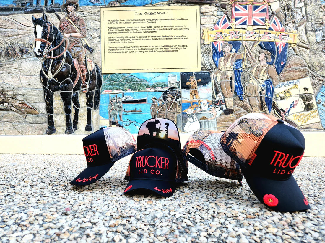 Trucker Lid Co Anzac Trucker Hat