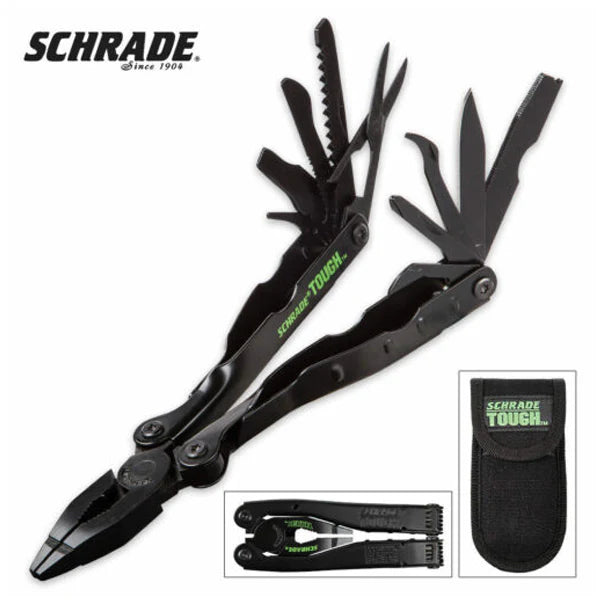 Schrade Multi Tool 41in Closed with Nylon Sheath