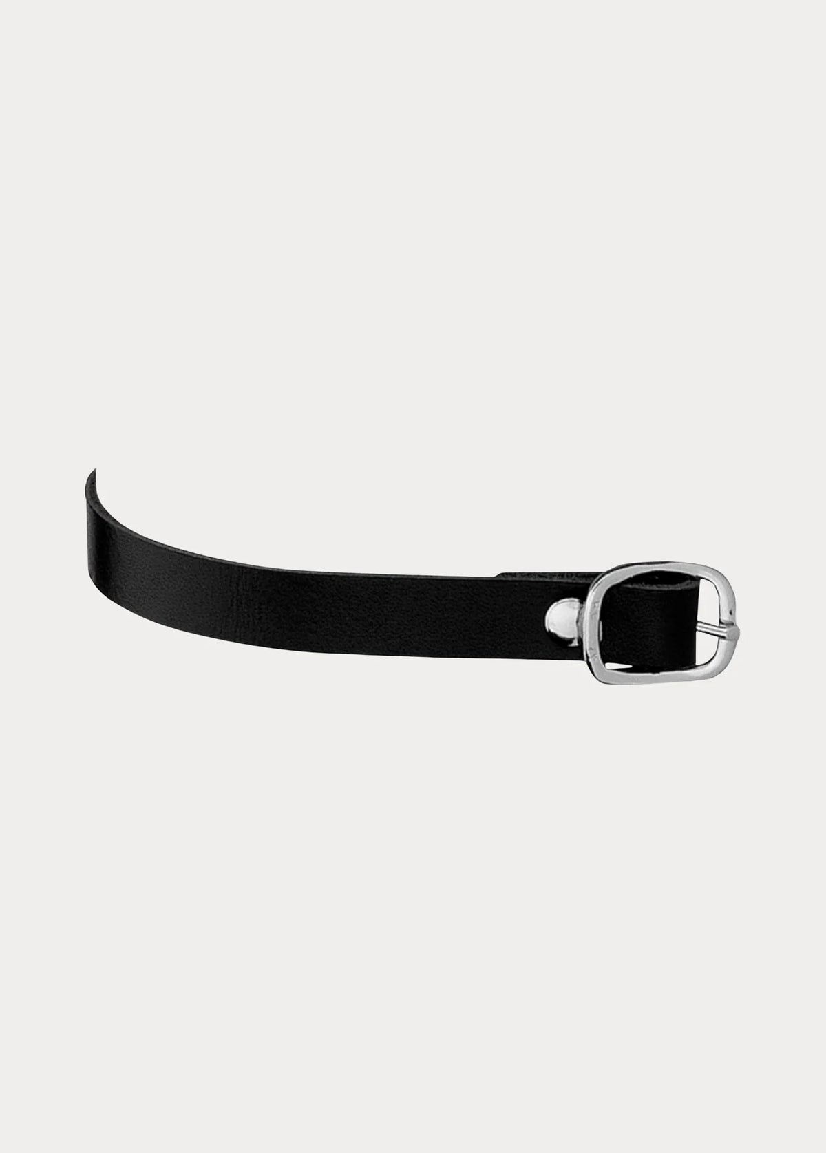 Sprenger Spur Straps Leather Black 45cm