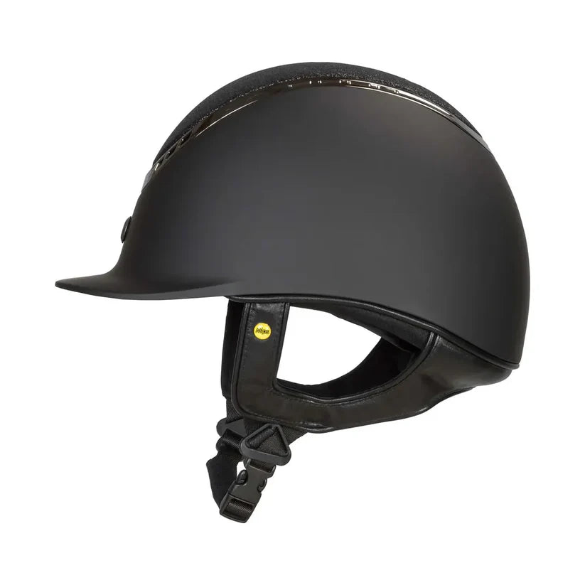 Back on Track EQ3 Pardus Smooth with Sparkle Sand Riding Helmet