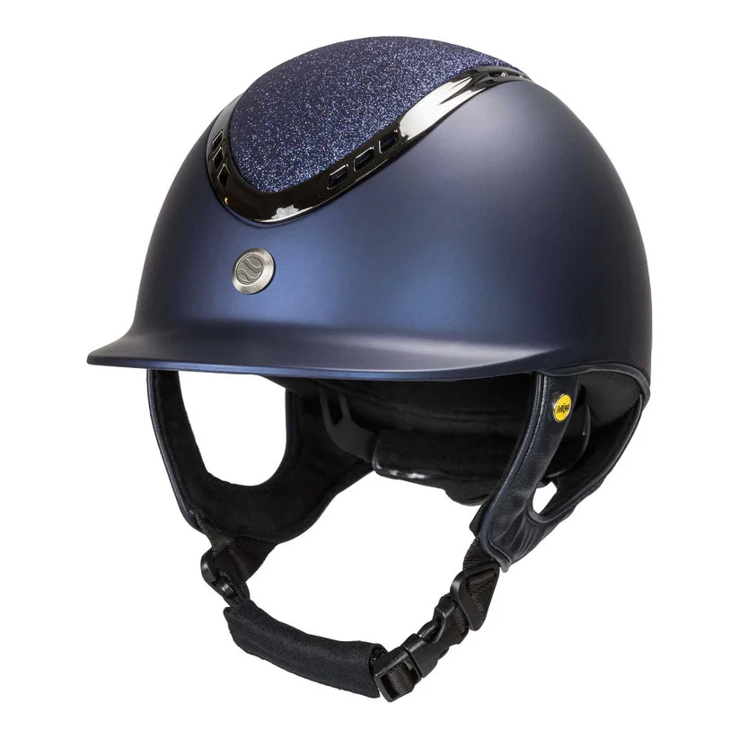 Back on Track EQ3 Pardus Smooth with Sparkle Sand Riding Helmet