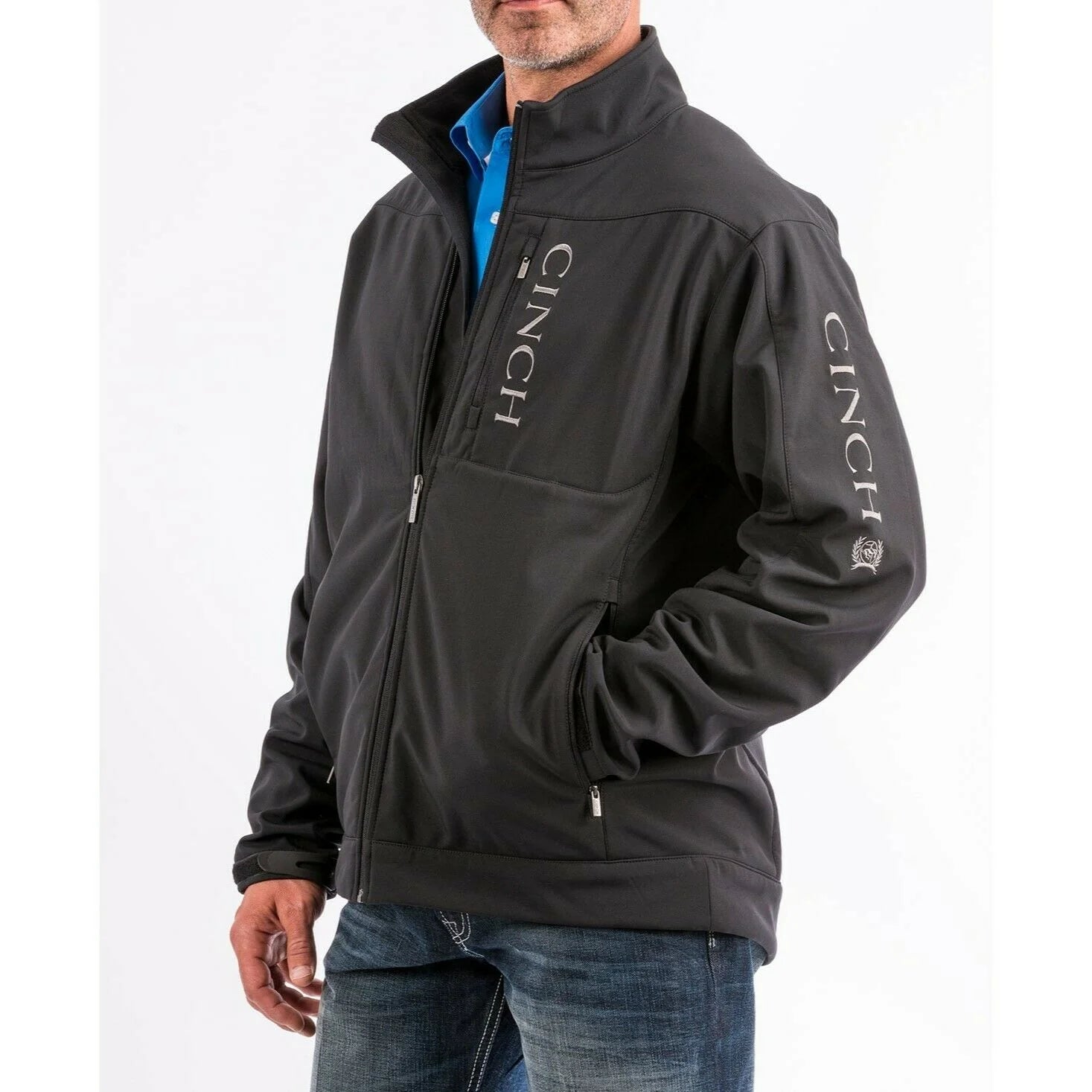 Cinch Black Bonded Jacket