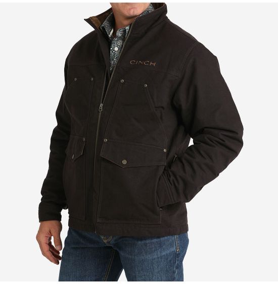 Cinch Brown Canvas Jacket