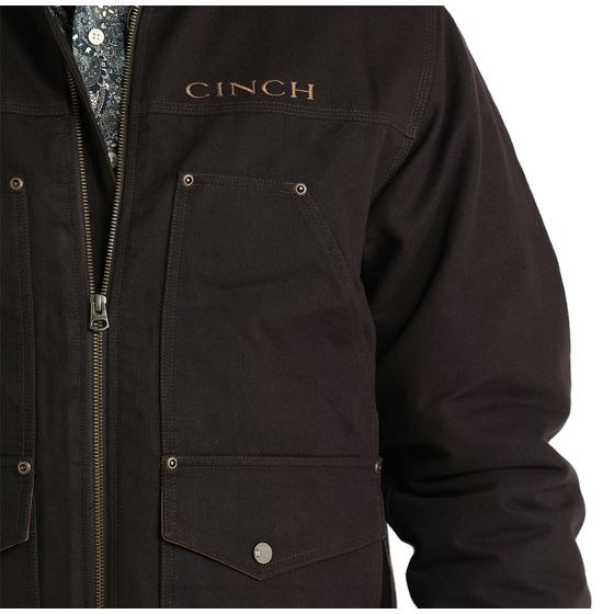 Cinch Brown Canvas Jacket