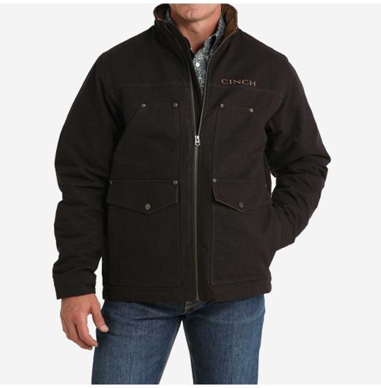 Cinch Brown Canvas Jacket