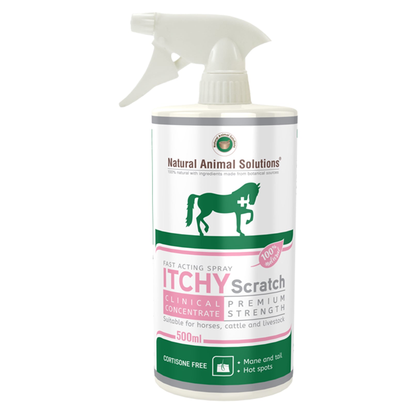 Natural Animal Solutions Itchy Scratch Spray 500ml