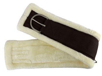 Showman Nylon Premium Fleece Girth