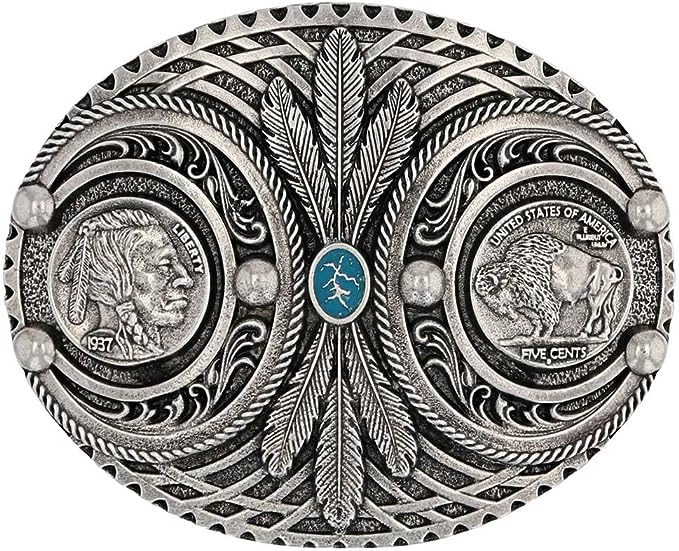 Montana Silversmiths Belt Buckle Spirit of the Buffalo