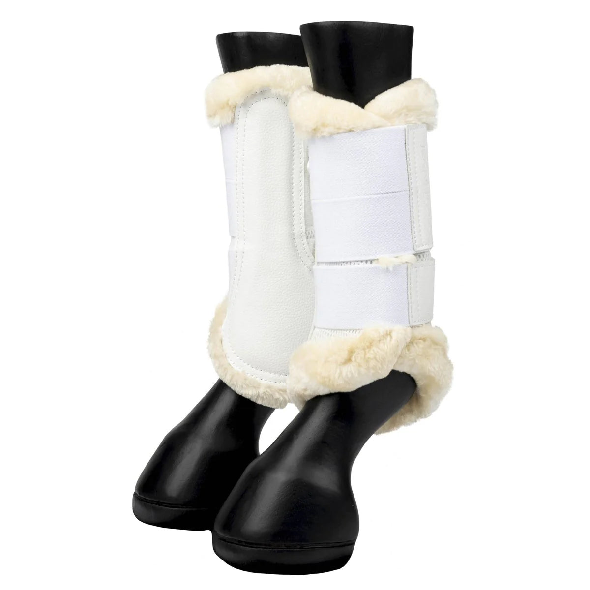 LeMieux Fleece Edged Mesh Brushing Boots