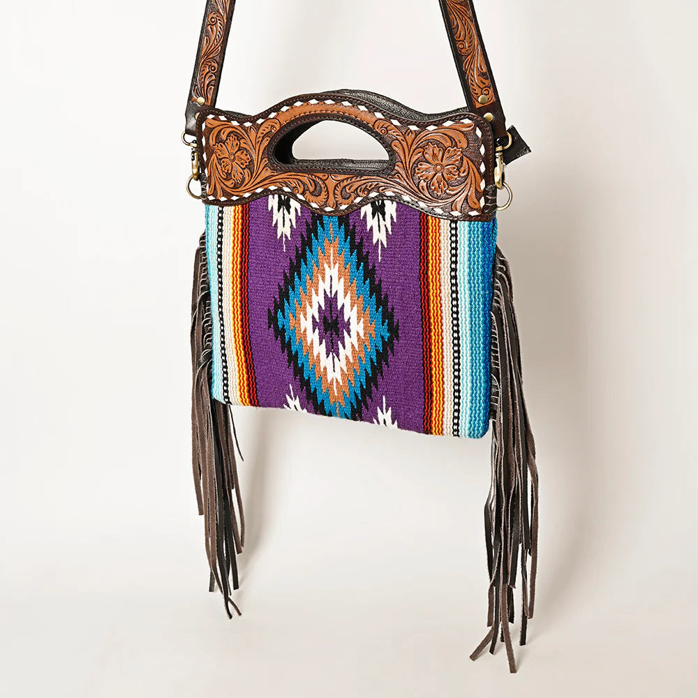 Ohlay Clutch Saddle Blanket Handbag