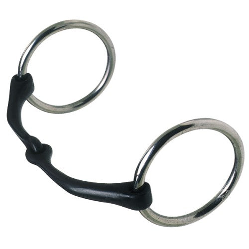 Oz Bitz Sweet Iron Snaffle w/Medium Mouth 2.5in Rings