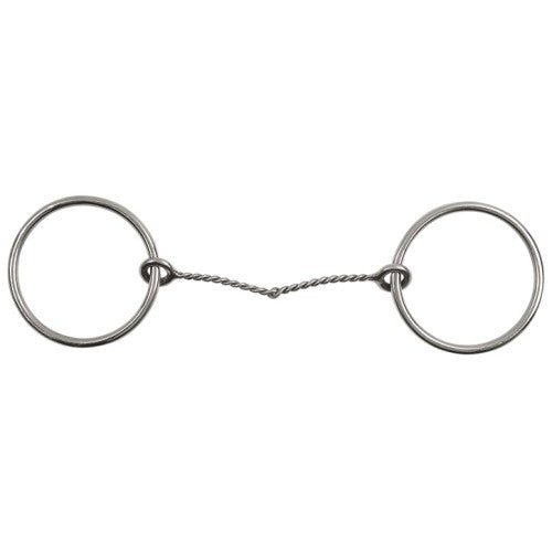 Superfine Twisted Wire Snaffle Cob/12.5cm