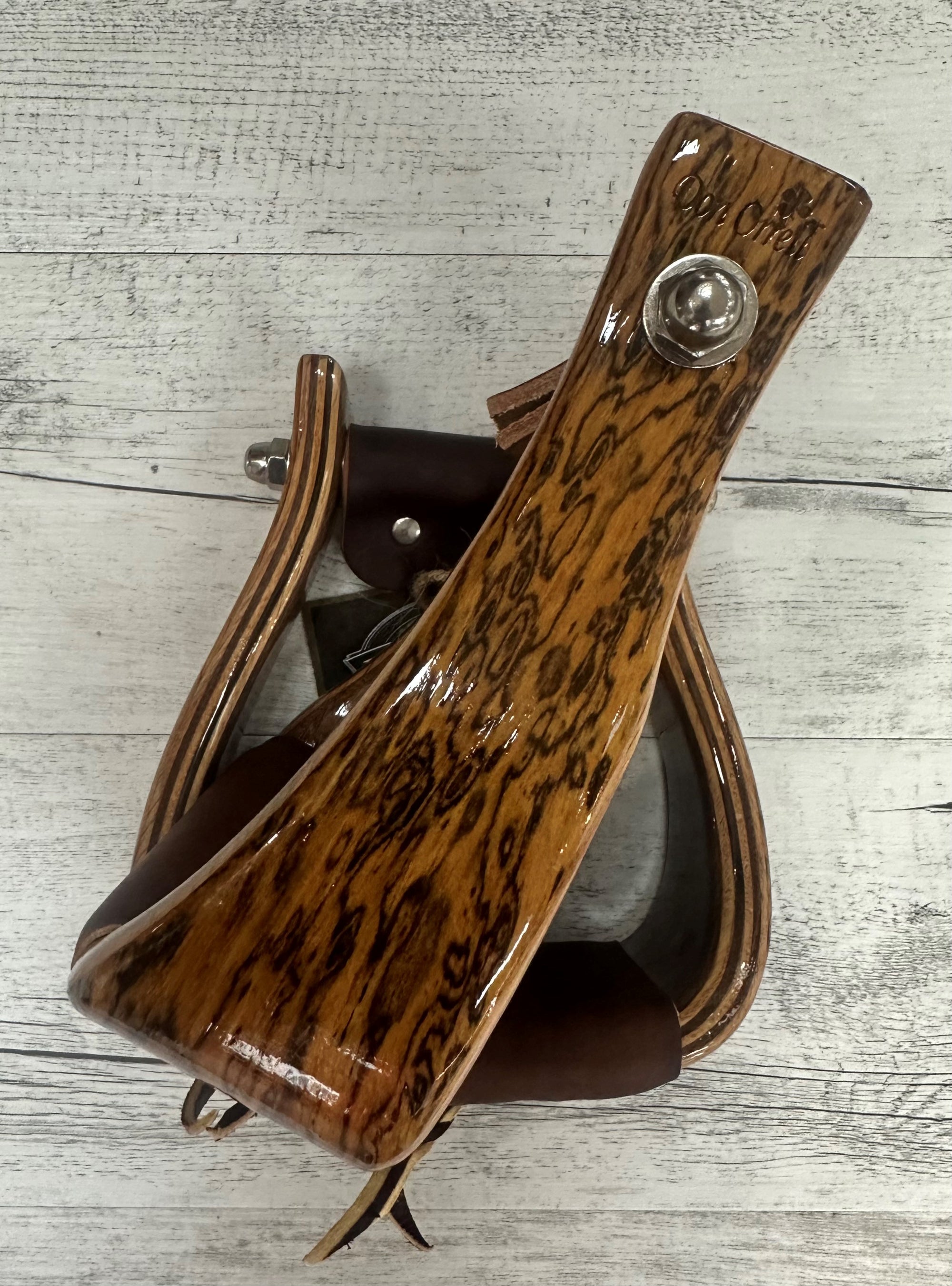 Don Orrell Stirrups - 3in Angled Offset