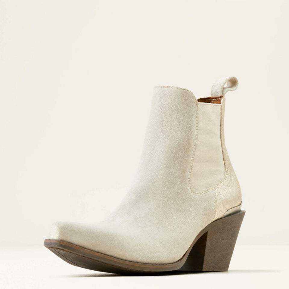 Ariat Wms Bradley Cloud White Suede/Embossed - Boxing Day Sales