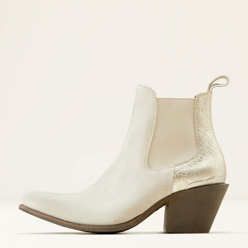 Ariat Wms Bradley Cloud White Suede/Embossed - Boxing Day Sales