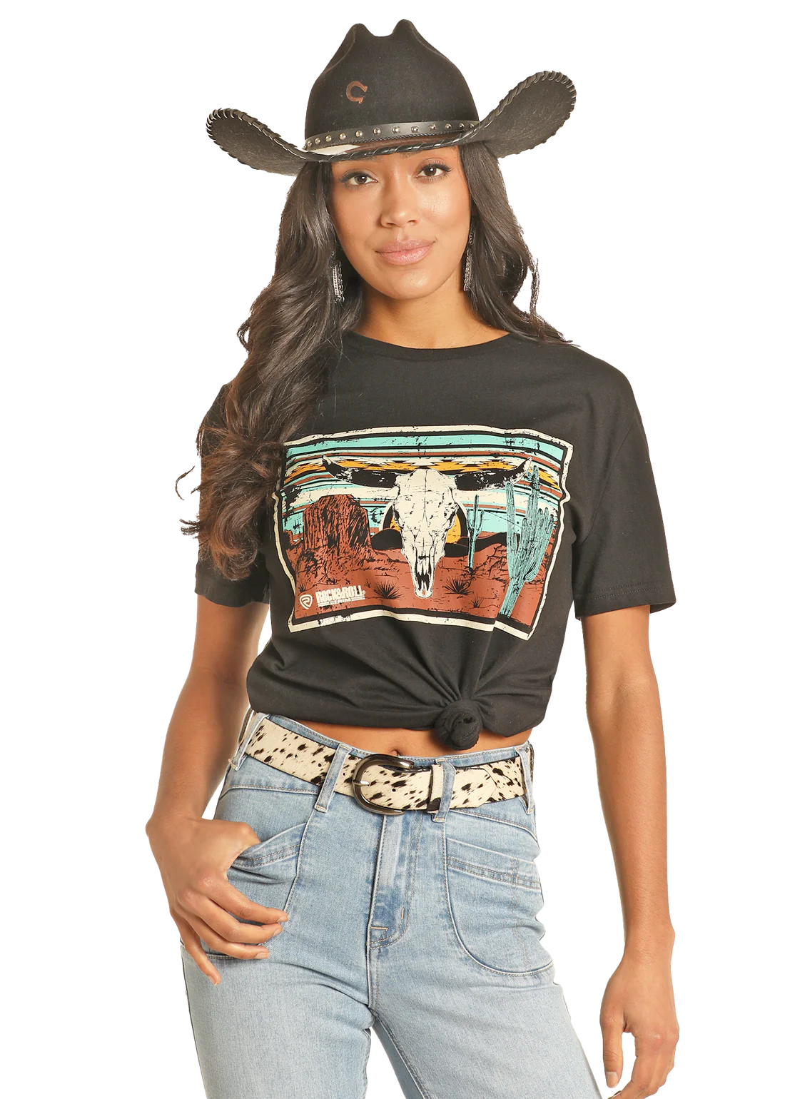 Rock and Roll Graphic T Shirt