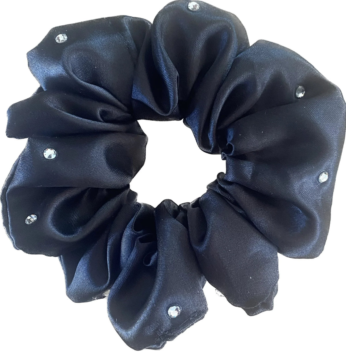 Heavenly Horse Design Molly Dressage Show Hair Scrunchie with Swarvoski Elements