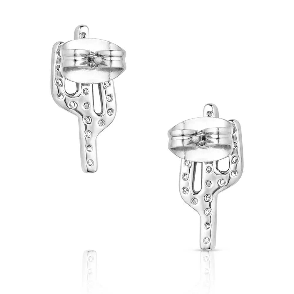 Montana Silversmiths Sparkling Saguaro Earrings