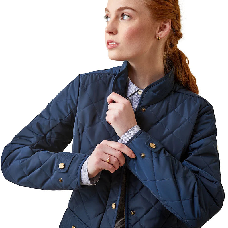 Ariat Wms Woodside Jacket Navy - Clearance