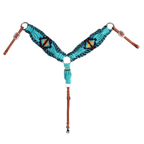 Fort Worth Wool Breastplate Turquoise