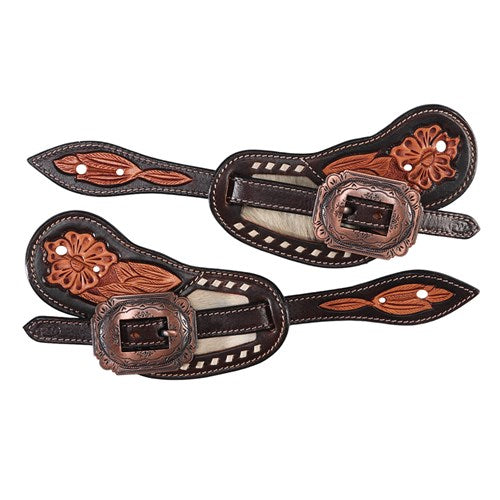 Fort Worth Halona Spur Straps Cowhide