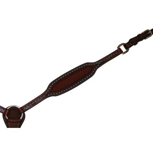 Fort Worth Turquoise Basket Breastcollar