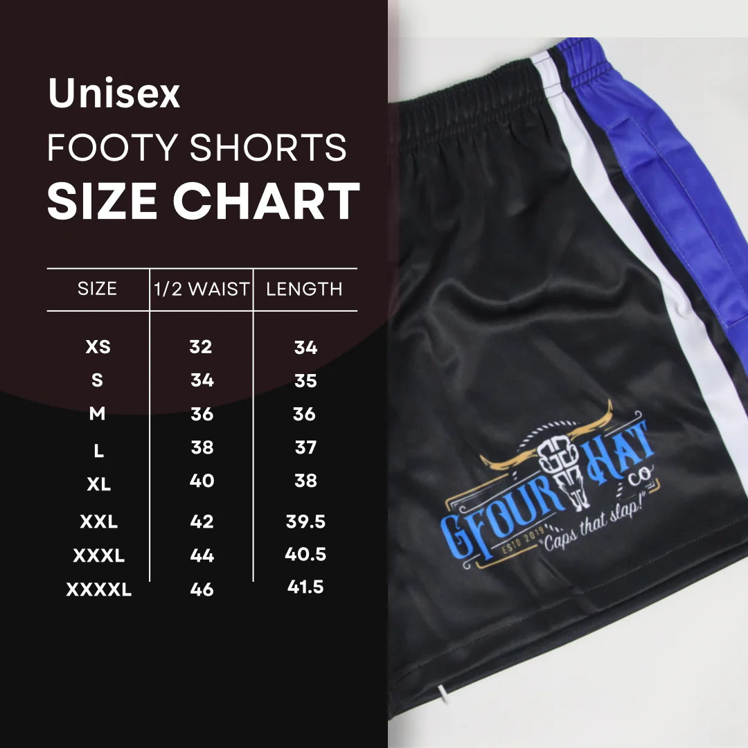 G Four Elwood Footy Shorts