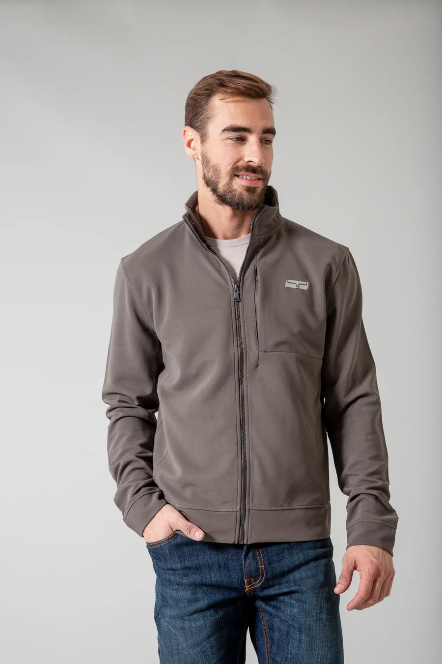 Kimes Ranch Kuna Front Zip Jacket Sage