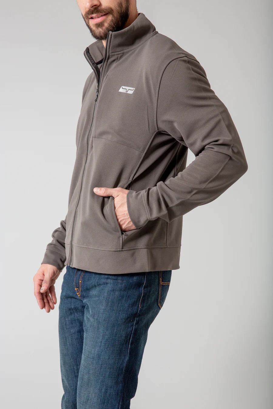 Kimes Ranch Kuna Front Zip Jacket Sage