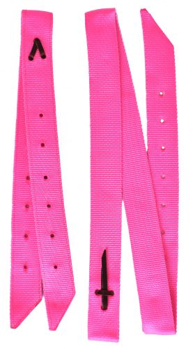 Showman Premium Quality Nylon Tie Strap and Off Billet Set